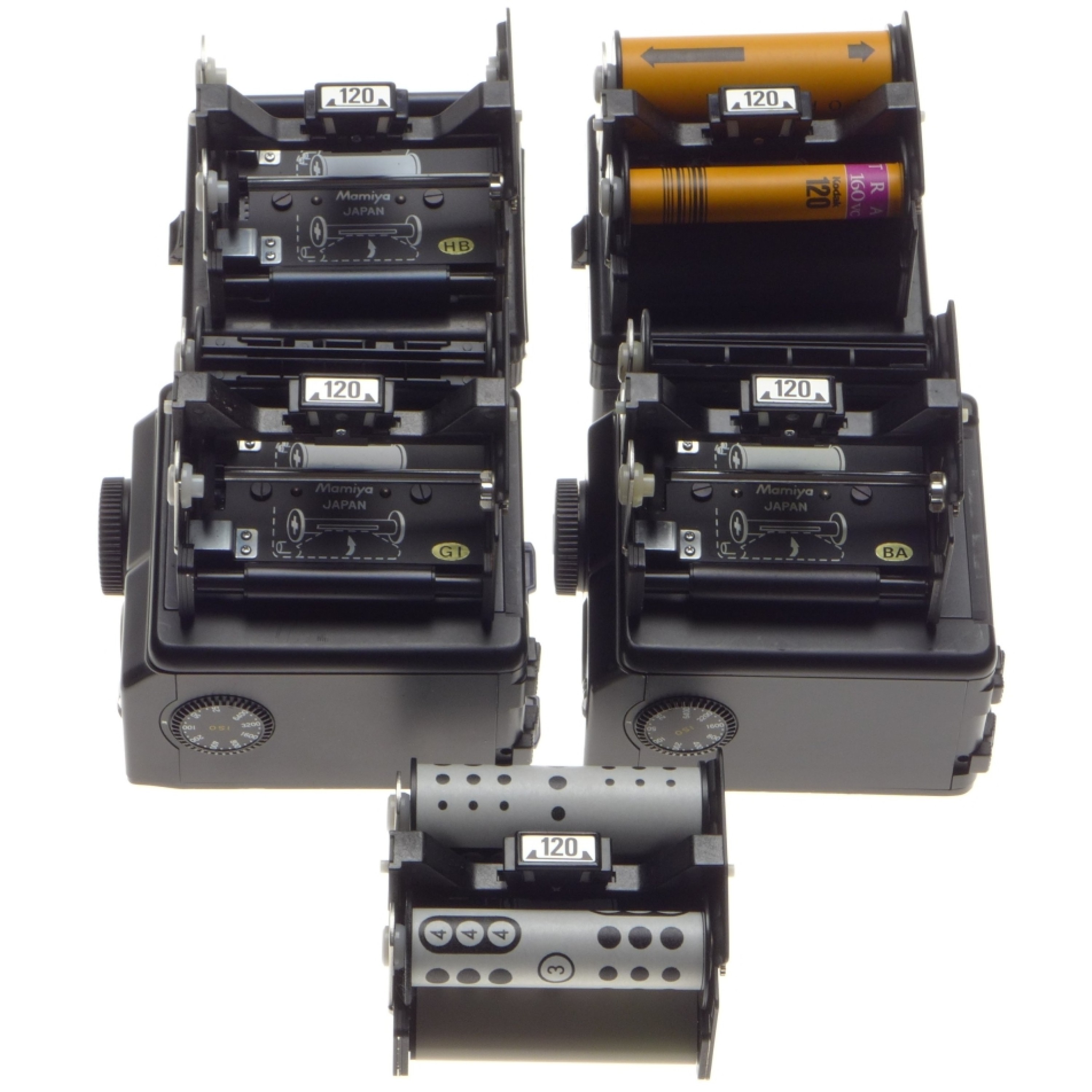 MAMIYA 645 SUPER Mega medium format camera kit grip, winder, prism