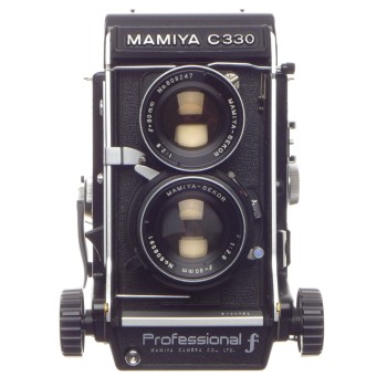 MAMIYA C330 Professional F TLR medium format camera Mamiya-Sekor 2.8 f=80mm blue dot lens with cap
