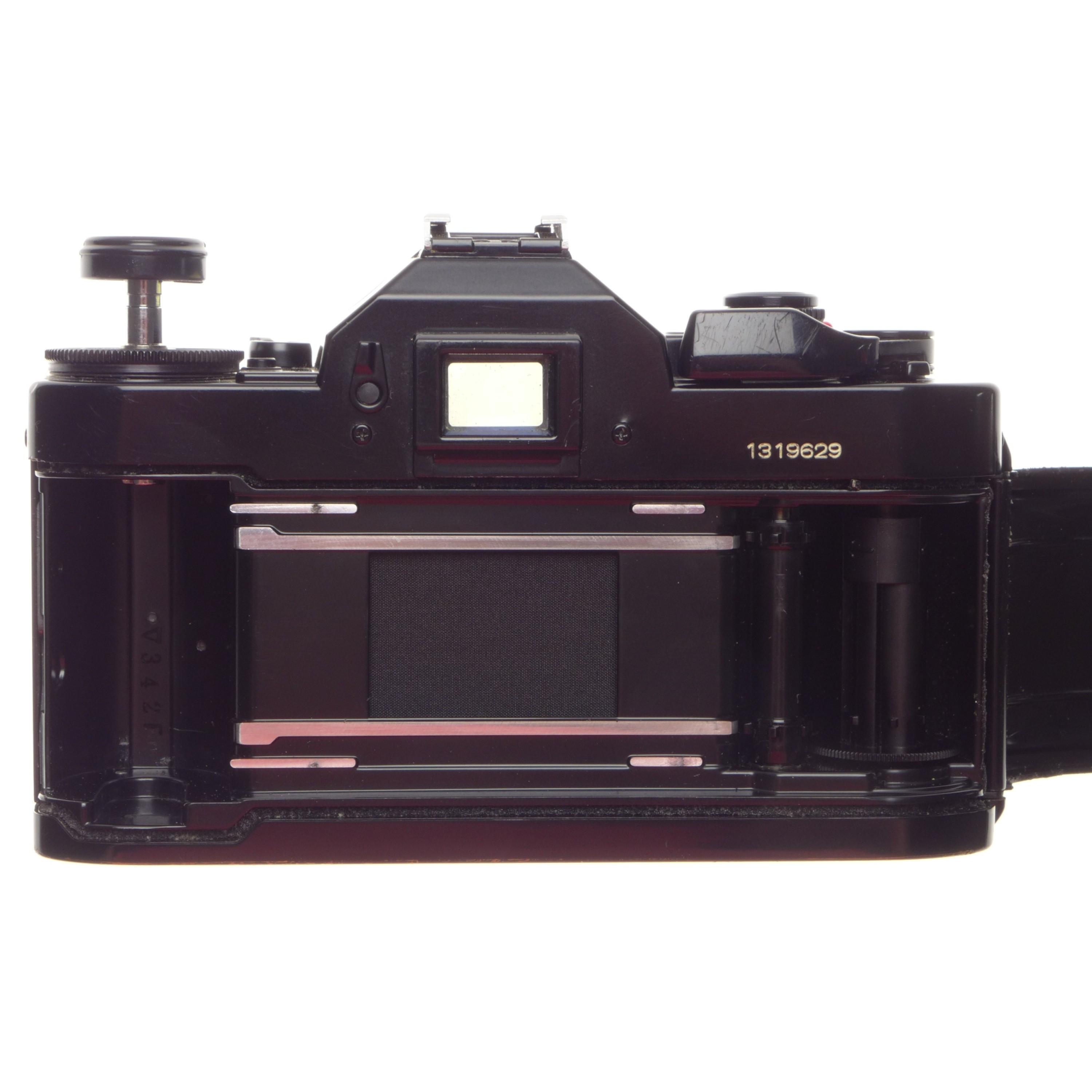 CANON A-1 Black 35mm SLR film camera with FD 1.8 f=50mm coated