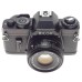 RICOH KR-10 SUPER 35mm vintage SLR film camera RIKINON 1:2 f=50mm lens 2/50