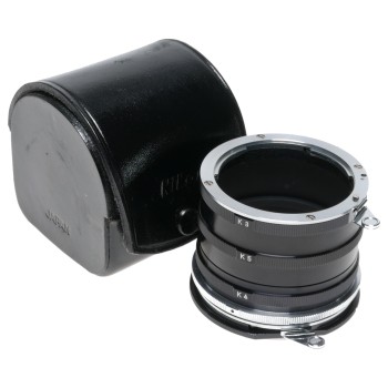 Nikon Set of K mount adapters vintage SLR film camera