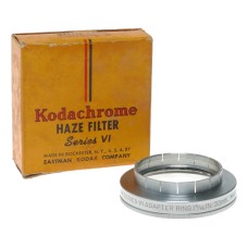 Kodak 33mm Push On Retina Camera Lens Adapter Ring Kodachrome Haze Filter