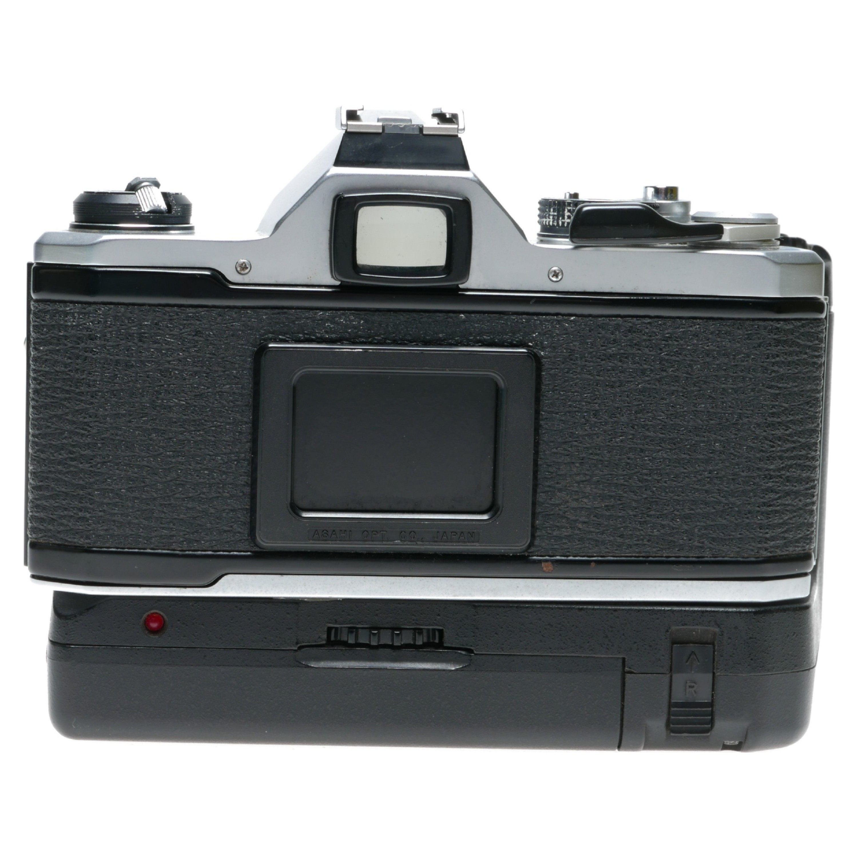 Pentax MX camera 35mm film grip motor SMC pentax-M 1.7/50mm Asahi