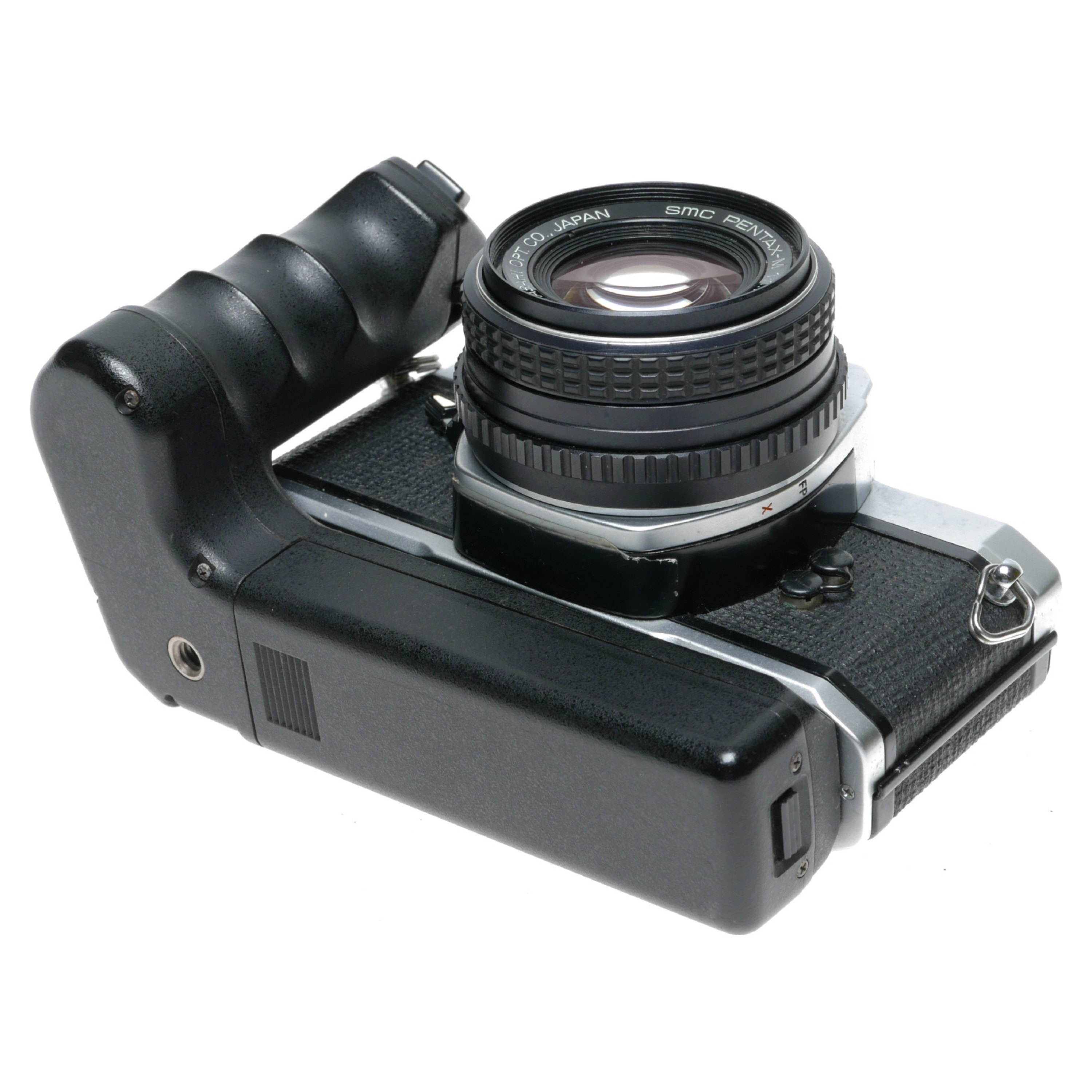 Pentax MX camera 35mm film grip motor SMC pentax-M 1.7/50mm Asahi