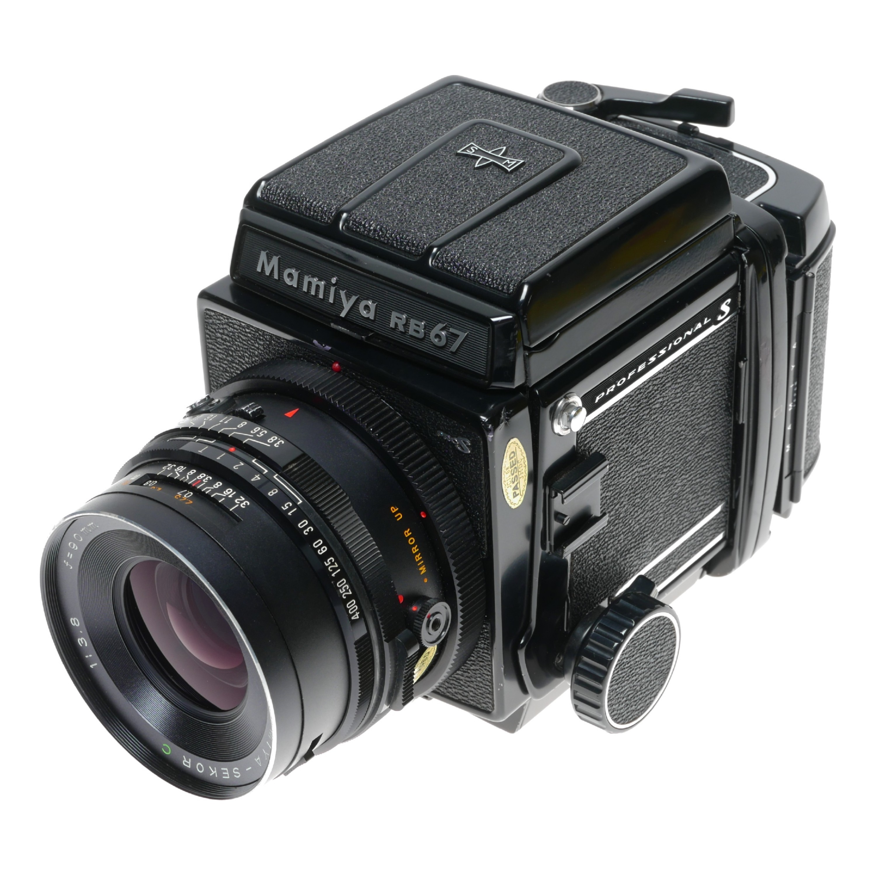 Mamiya RB67 Pro S large format film camera 3.8/90mm lens
