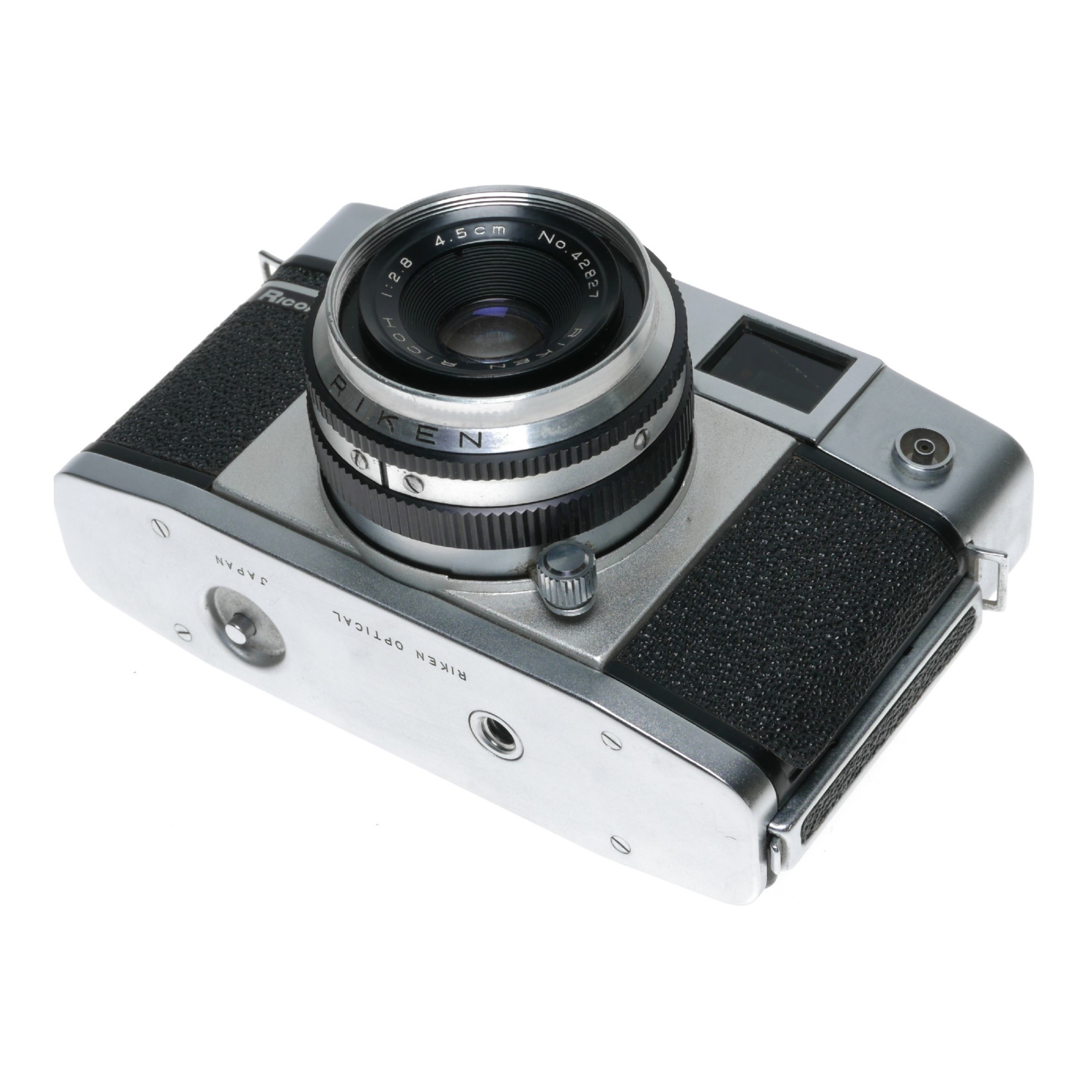Ricoh 300 vintage film camera Riken Optical 2.8/4.5cm lens