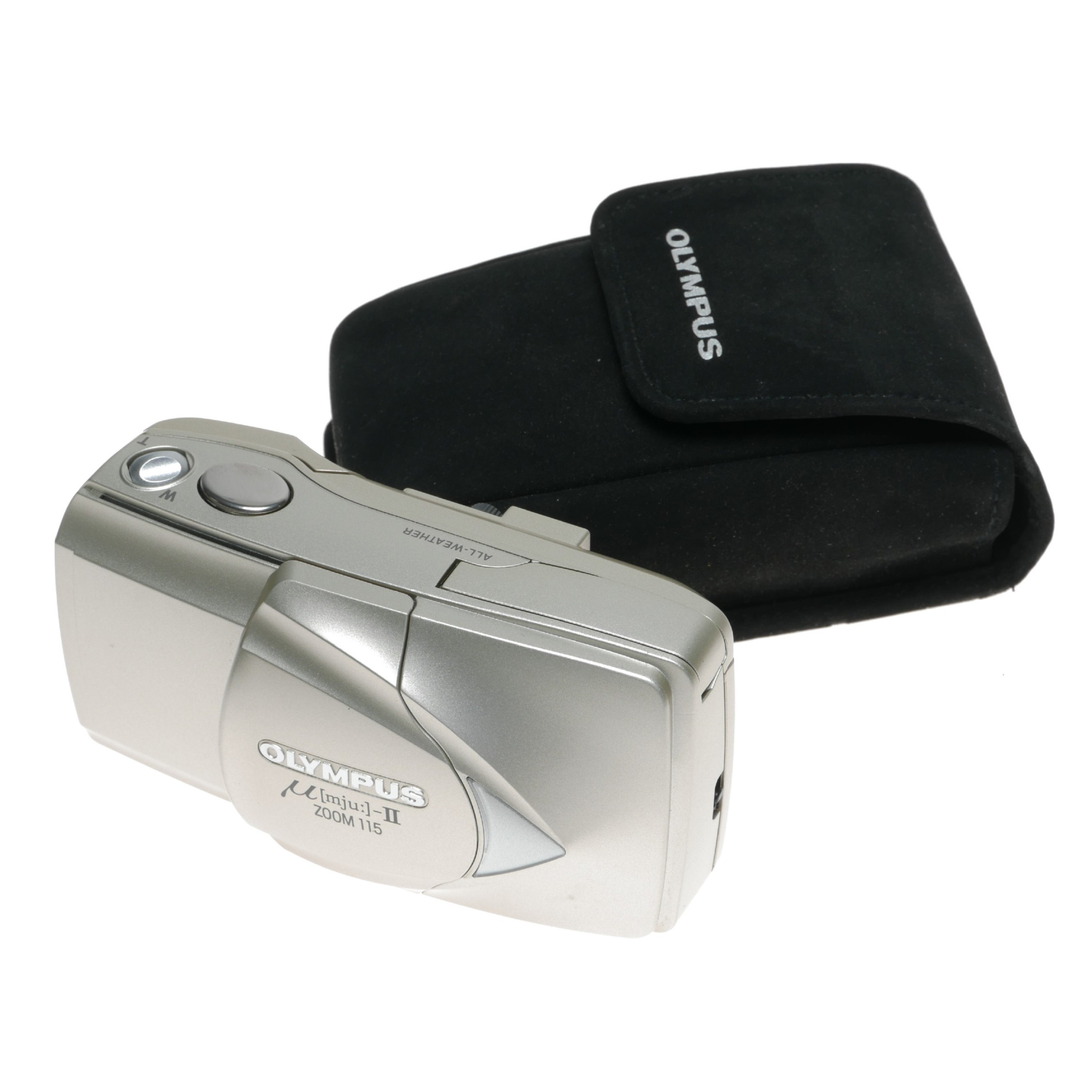 Olympus MJU-II Zoom 115 compact vintage 35mm film camera