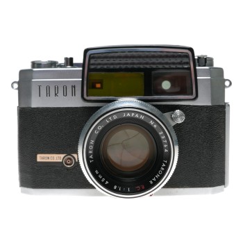 Taron Eye vintage 35mm film camera Taronar F.C 1.8 f=45mm lens