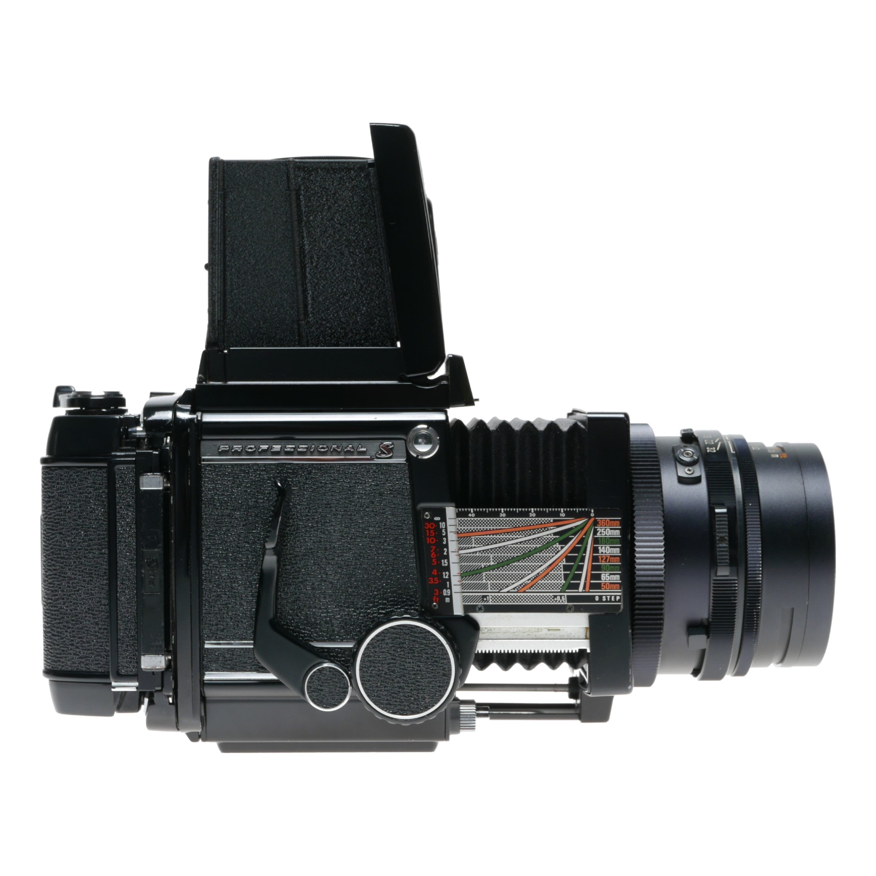 Mamiya RB67 Pro S large format film camera 3.8/90mm lens