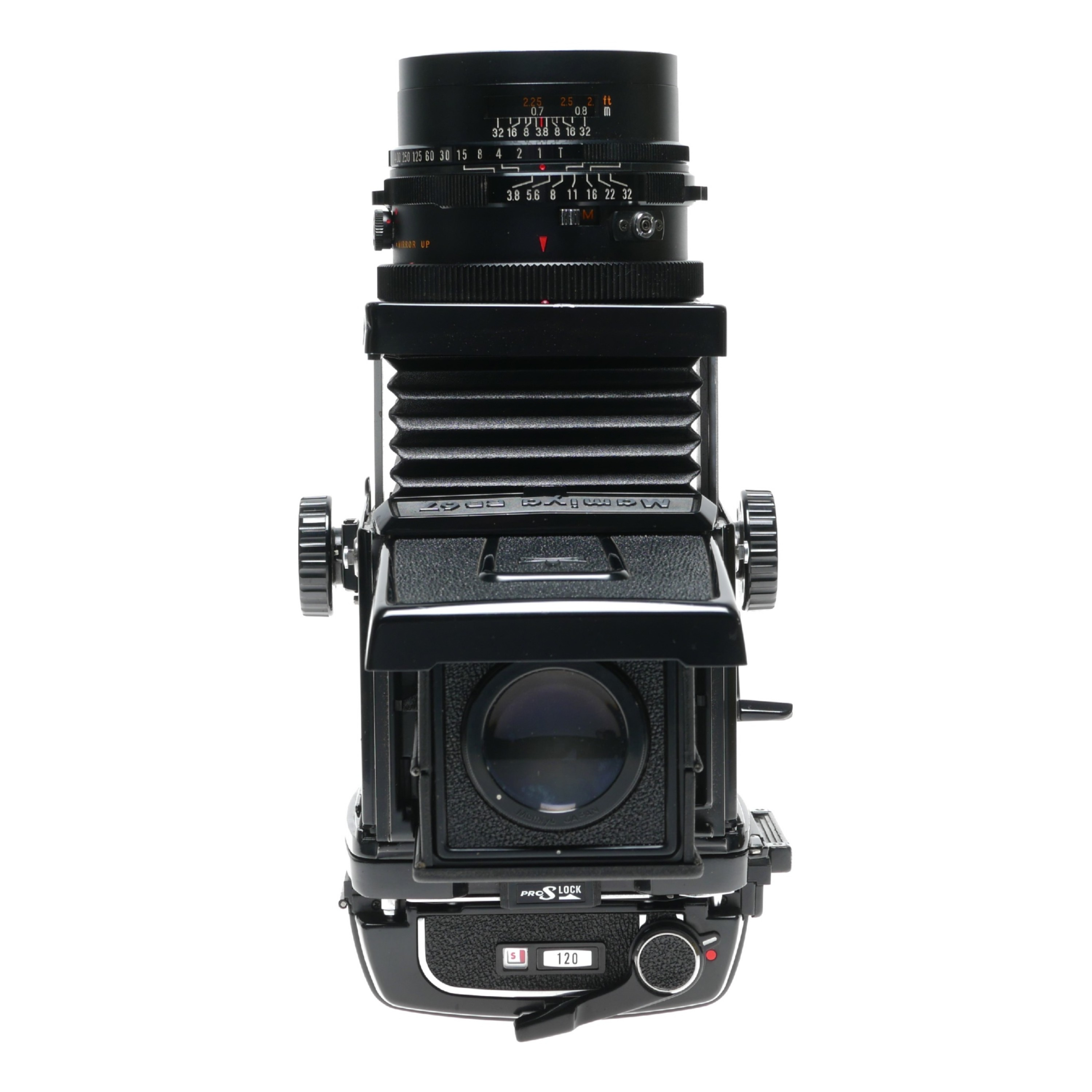 Film Mamiya RB67 Pro S Sekor C 90mm f/3.8 120 dos du Japon presque