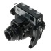 Koni-OMEGA Rapid Hexanon 3.5 f=90mm Antique 120 film camera Black
