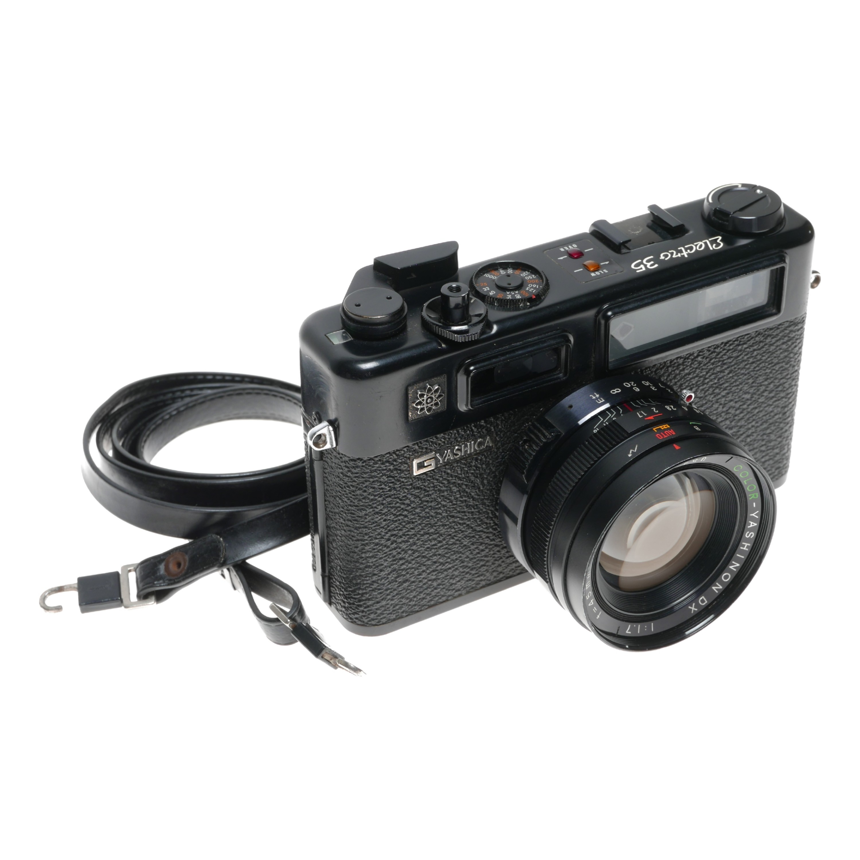 Yashica GT Electro 35 Black vintage film camera Color Yashinon DX