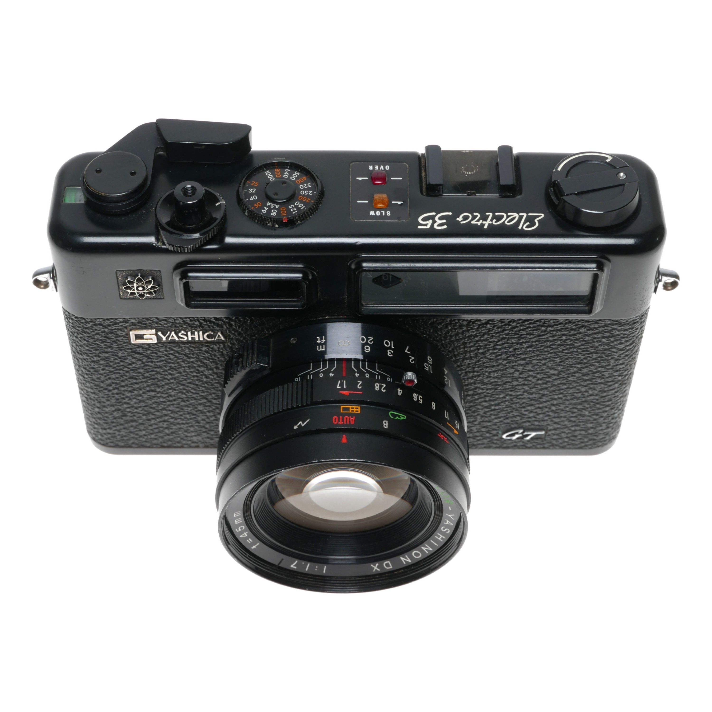 Yashica GT Electro 35 Black vintage film camera Color Yashinon DX