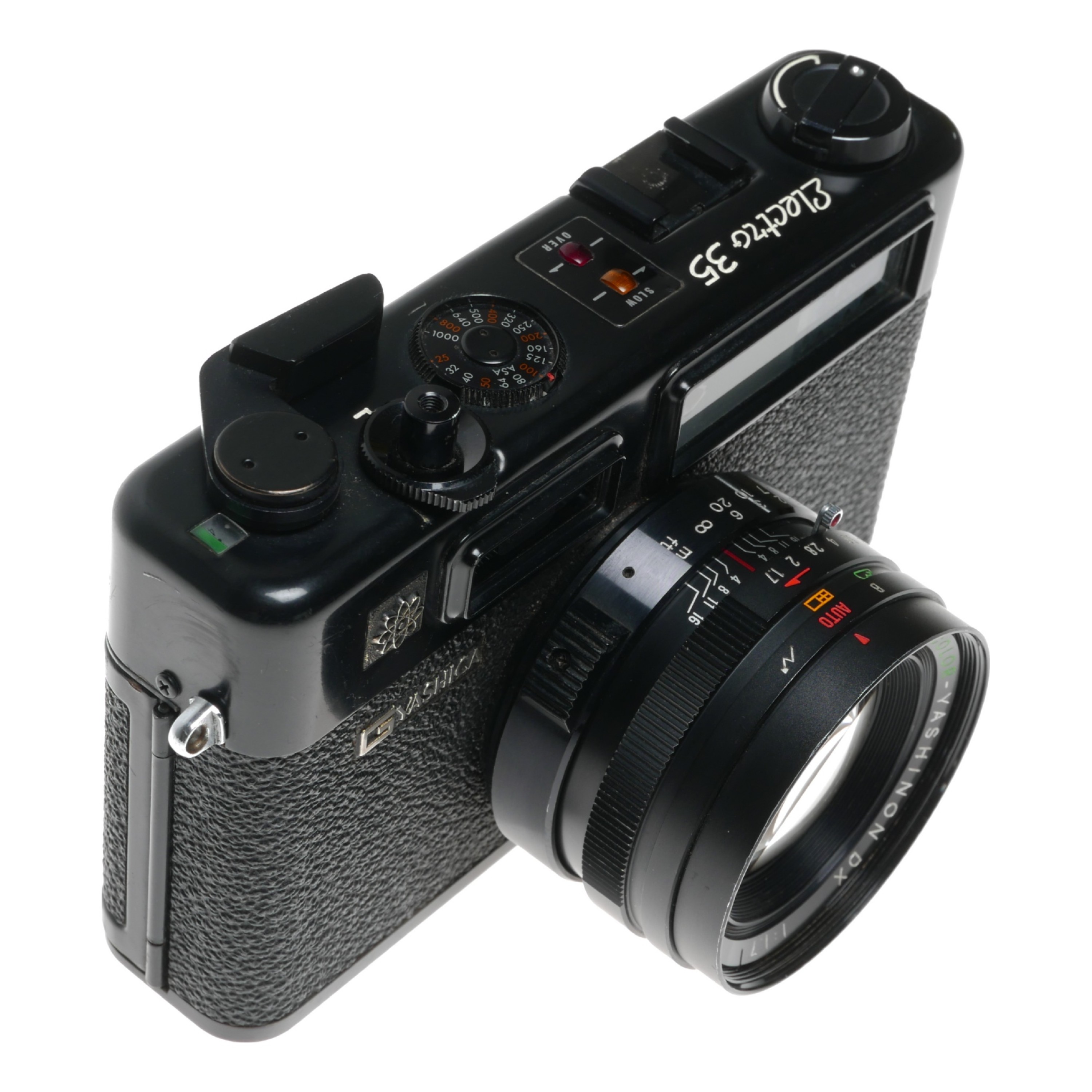Yashica GT Electro 35 Black vintage film camera Color Yashinon DX