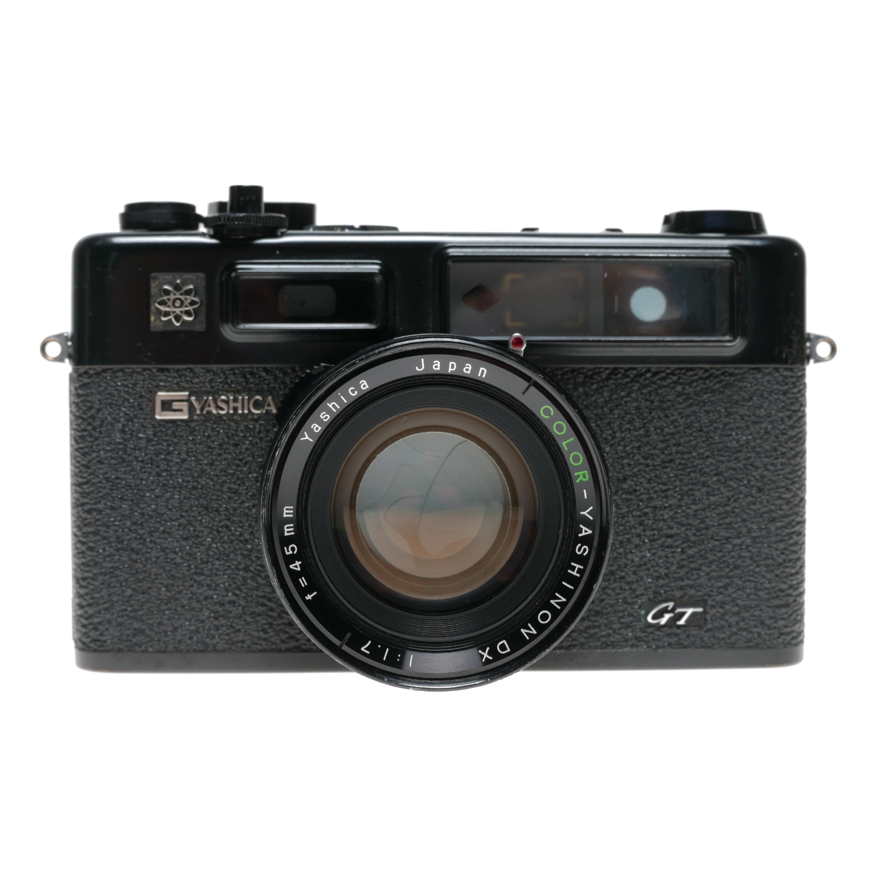 Yashica GT Electro 35 Black vintage film camera Color Yashinon DX