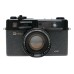 Yashica GT Electro 35 Black vintage film camera Color Yashinon DX