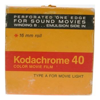 Kodak Kodachrome 40 Sound 16mm Movie Film Single Perforated Expired