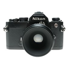 Nikon FM 35mm SLR Camera 1:2.8 55mm Micro Nikkor Close-Up Lens