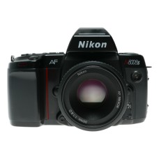 Nikon N8008s 35mm Film SLR F801s Camera AF Nikkor 50mm 1:1.8 D