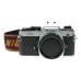 Nikon FE2 35mm Film SLR Camera Body Original Cap Strap