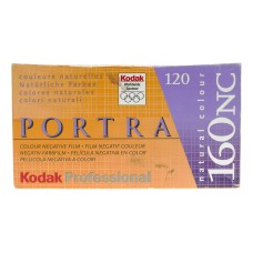 Kodak Pro120 Portra Natural Colour Negative Film 160NC x5 Spools Expired