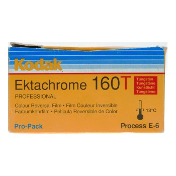 Kodak Ektachrome 160T Tungsten Colour Reversal 120 Film Pro-Pack Expired