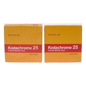 Kodak Kodachrome 25 16mm Cine Movie daylight Film Expired 1980