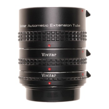 Nikon mount Vivitar extension tube set vintage film camera