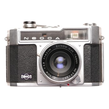 Zunow 1:2.8 f=45mm Neoca camera lens vintage classic rare