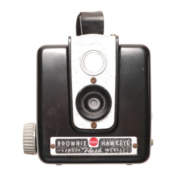 Brownie Hawkeye Box Bakelite vintage film camera flash model
