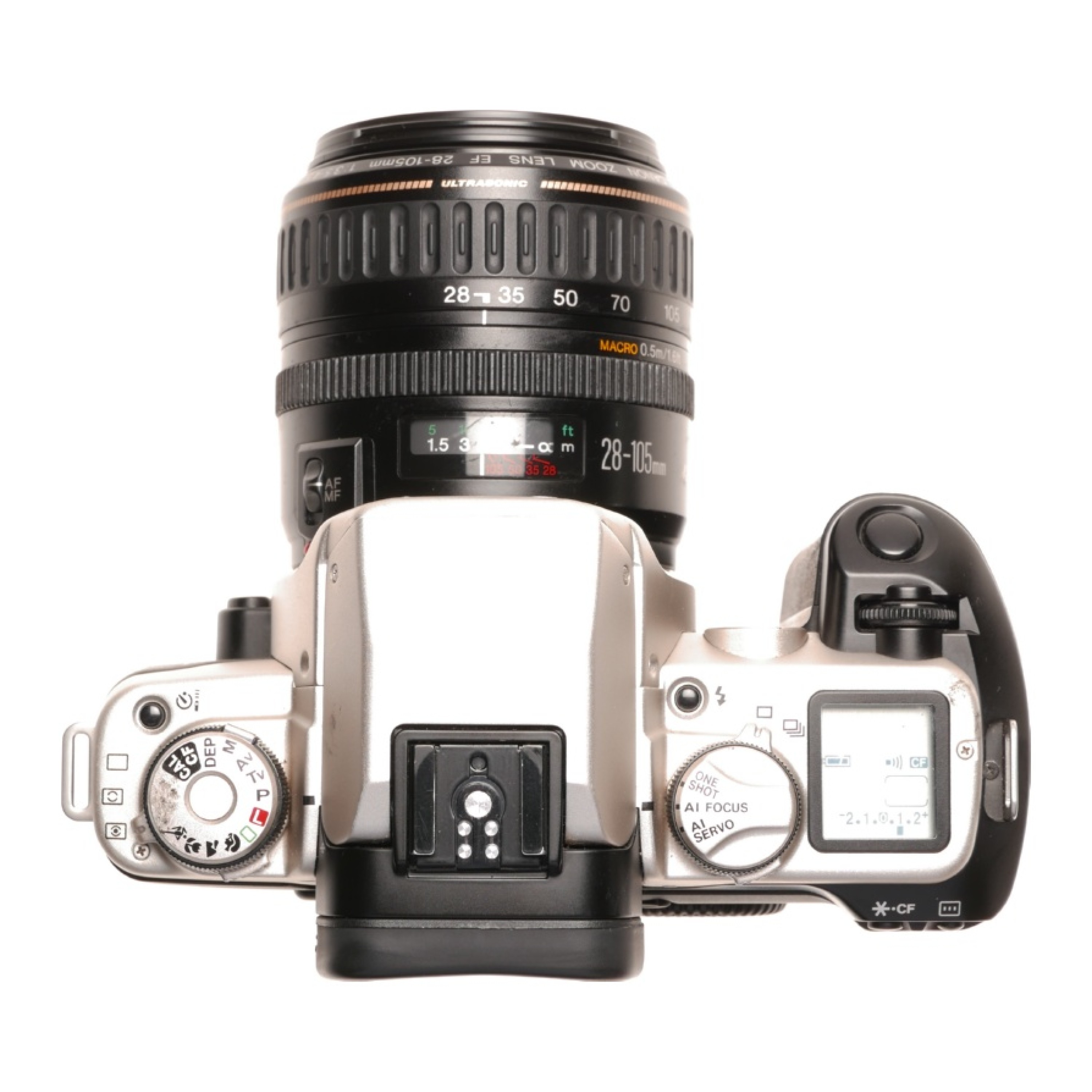 Canon EOS 50E 35mm SLR film camera Zoom lens EF 28-105mm