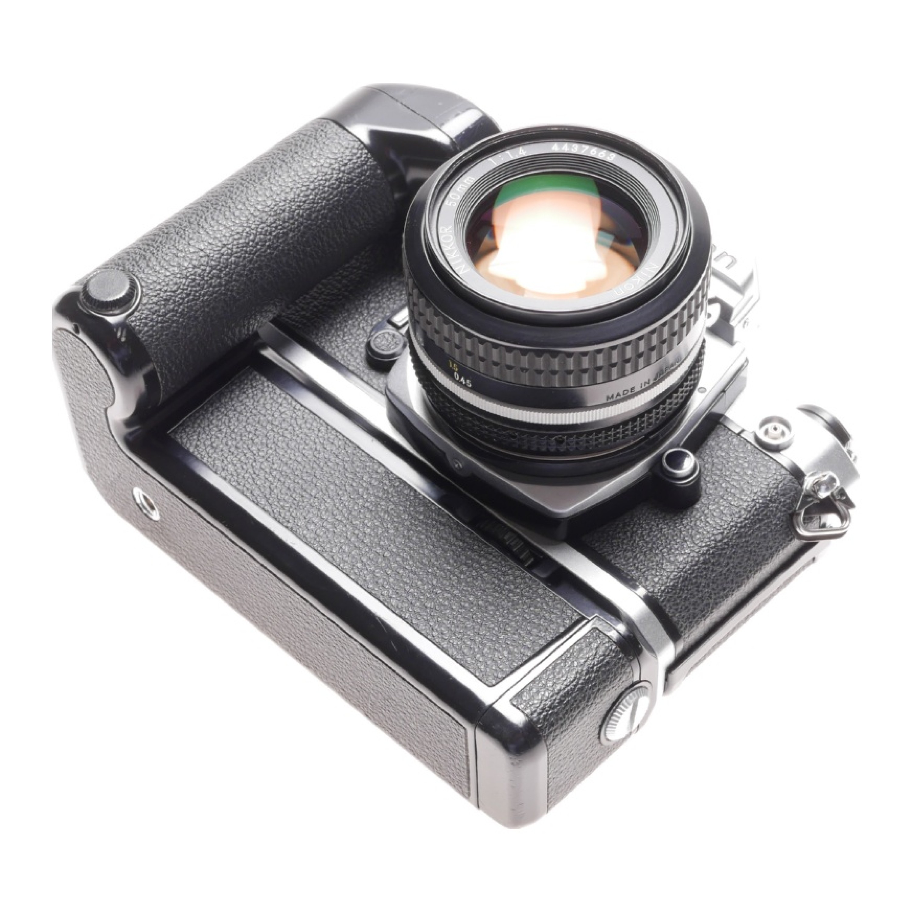 Nikon FM2 Nikkor 50mm 1.4 SLR 35mm film camera MD-12 Motor kit