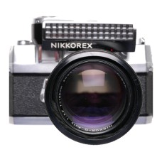 Nikkorex rare Nikon SLR classic film camera Nikkor-Q 2.8 f=135mm lens