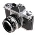 Nikkormat FT2 35mm film camera Nikkor-H Auto 1:2 f=50mm lens