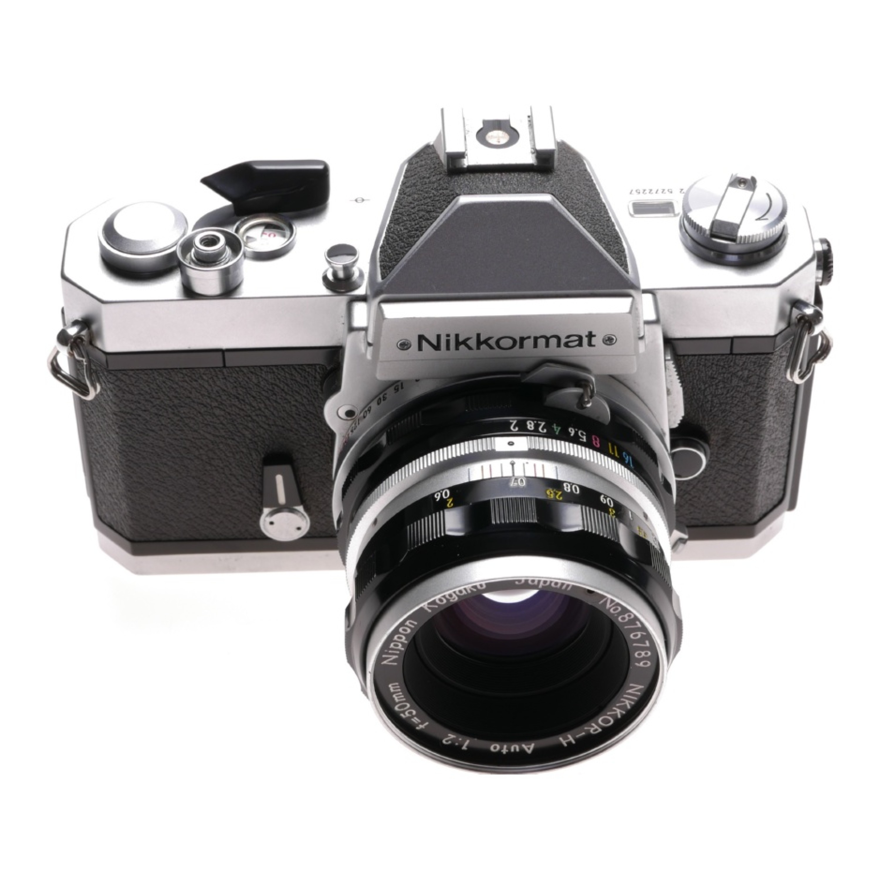 Nikon Nikomat/NIKKOR H 1:2 f=50mm フィルムカメラ Nikon Nikomat