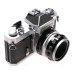 Nikkormat FT2 35mm film camera Nikkor-H Auto 1:2 f=50mm lens