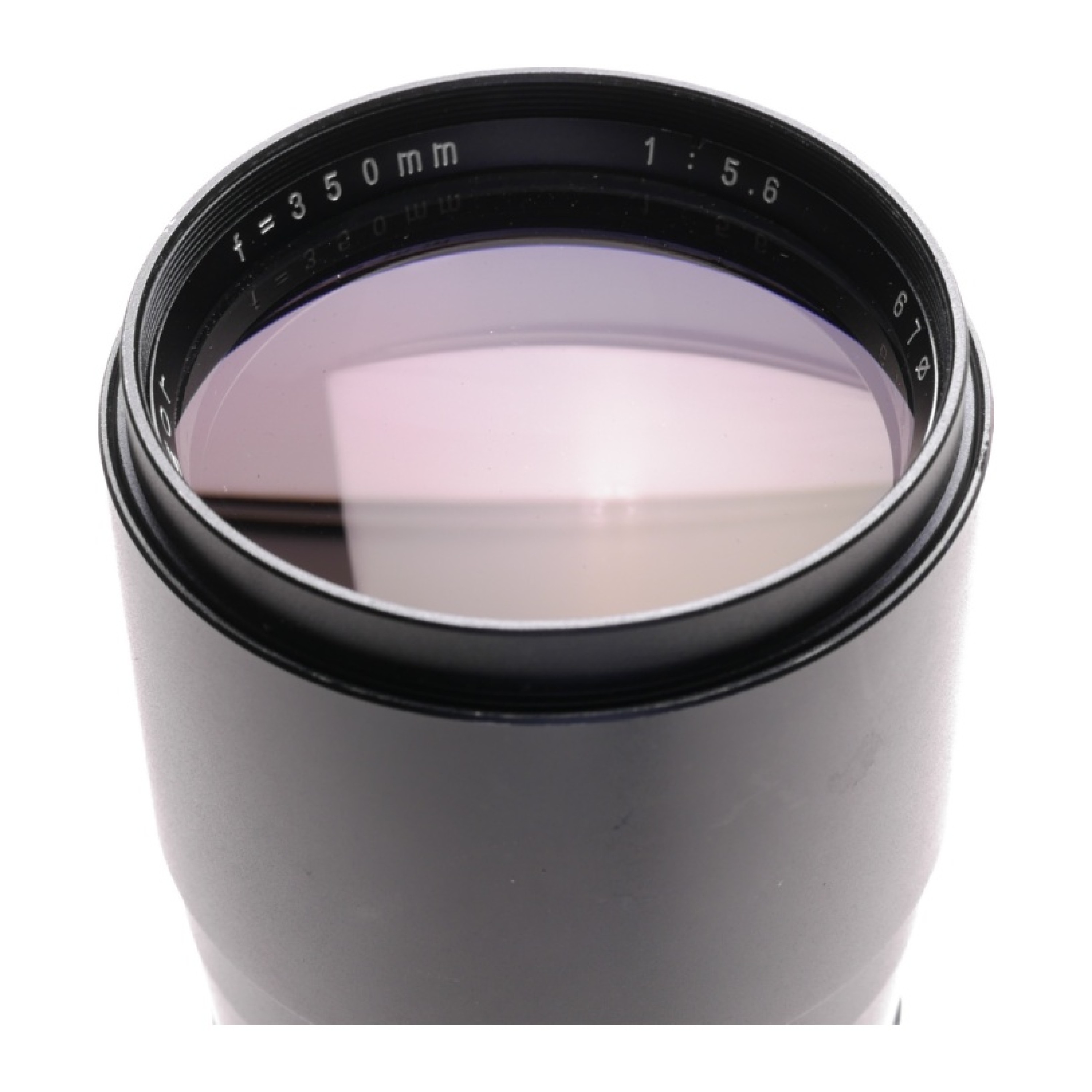 Soligor f=350mm 1:5.6 tele lens 67 5.6/350 with cap and filter