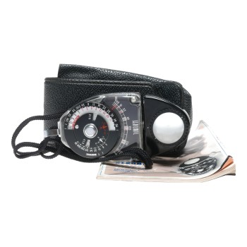 light meter Sekonic Studio Delux Model L-28 c2 exposure manual and case