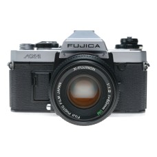 Fujica AX-1 SLR film camera 2.2/55 mm lens Vintage Serviced 35mm