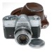 Aires Penta 35 film camera Q Coral 2.8 f=5cm case and cap film