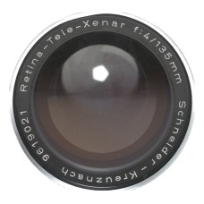 Retina-Tele-Xenar f:4/135mm Schneider Kodak camera lens f=135mm