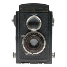 Voigtlander Brilliant TLR 120 vintage film camera Skopar