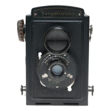 Voigtlander Brilliant Med. Format TLR 120 vintage film camera bakelite