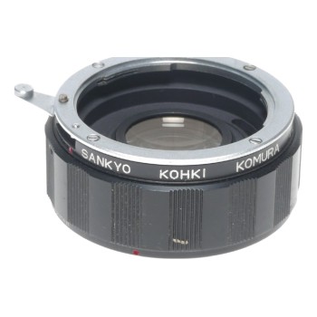 Nikon F Telemore Sankyo KOHKI Komura lens adapter mount x2