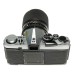 Olympus OM-2 camera body chrome with OM-System 35-105 zoom