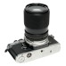 Olympus OM-2 camera body chrome with OM-System 35-105 zoom