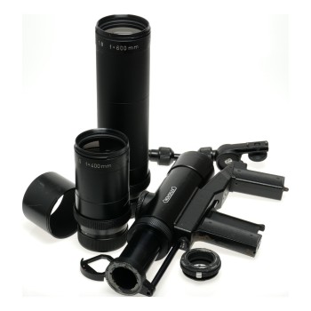 Novoflex 400mm and 600 mm tele lens pistol grip fast focus