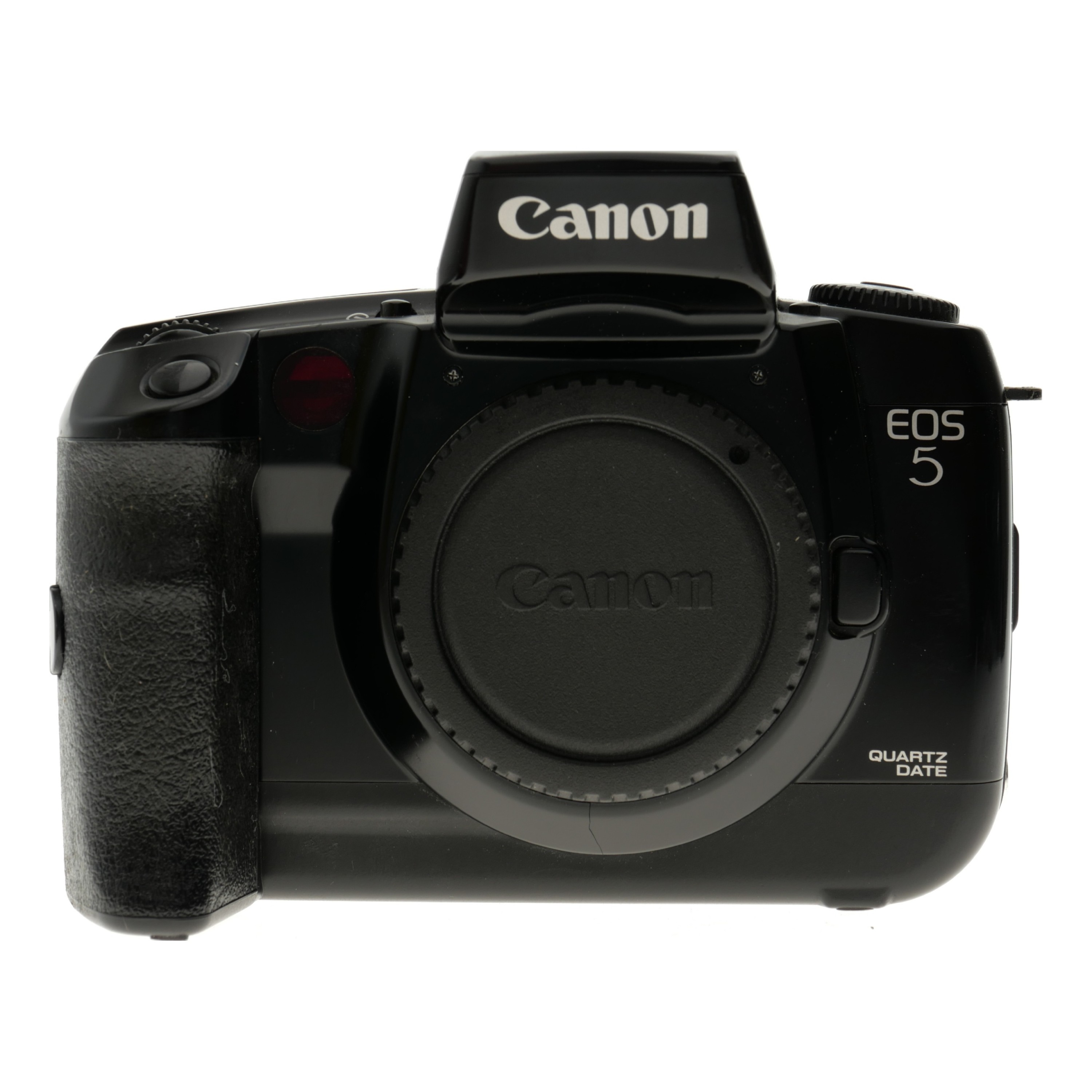 Canon EOS 5 Quarts Date 35mm vintage film camera black body