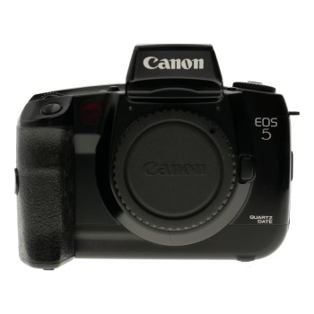 Canon EOS 5 Quarts Date 35mm vintage film camera black body