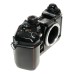 Nikon F4 classic 35mm black vintage film camera body